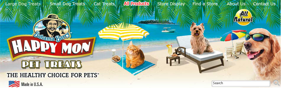 Bahama Barry™ Happy Mon Pet Treats™